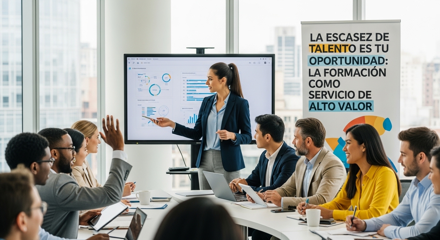 El Déficit de Talento es su Oportunidad, La Capacitación como Servicio de Más Alto Valor