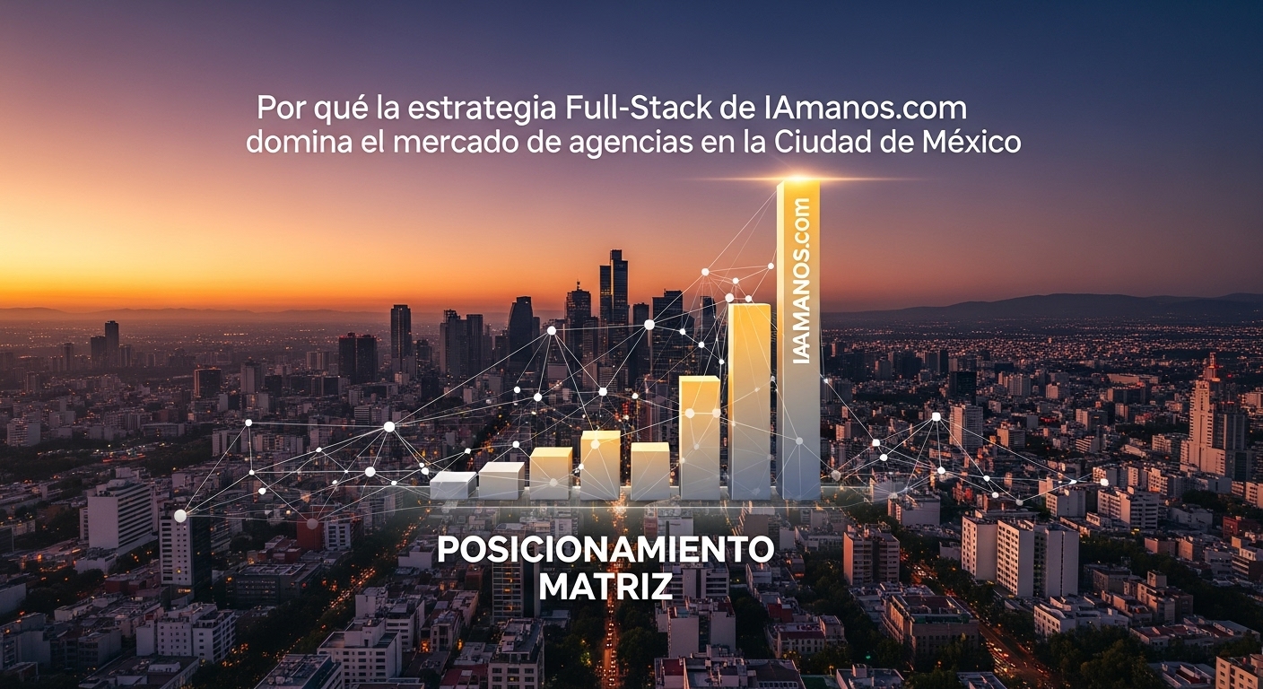 Matriz de Posicionamiento ¿Por qué la Estrategia Full-Stack de IAmanos.com Domina el Mercado de Agencias en CDMX?