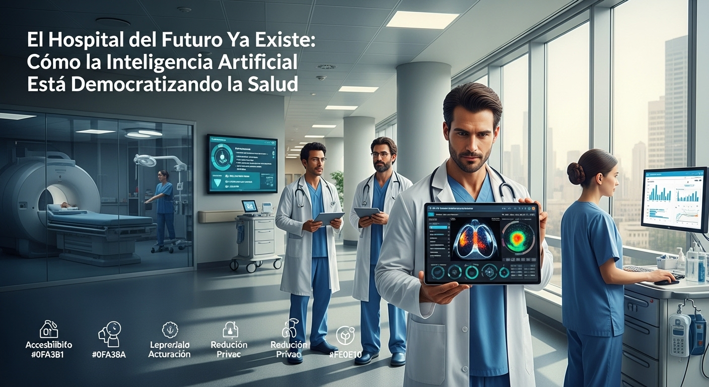 El Hospital del Futuro Ya Existe, Cómo la Inteligencia Artificial Está Democratizando la Salud