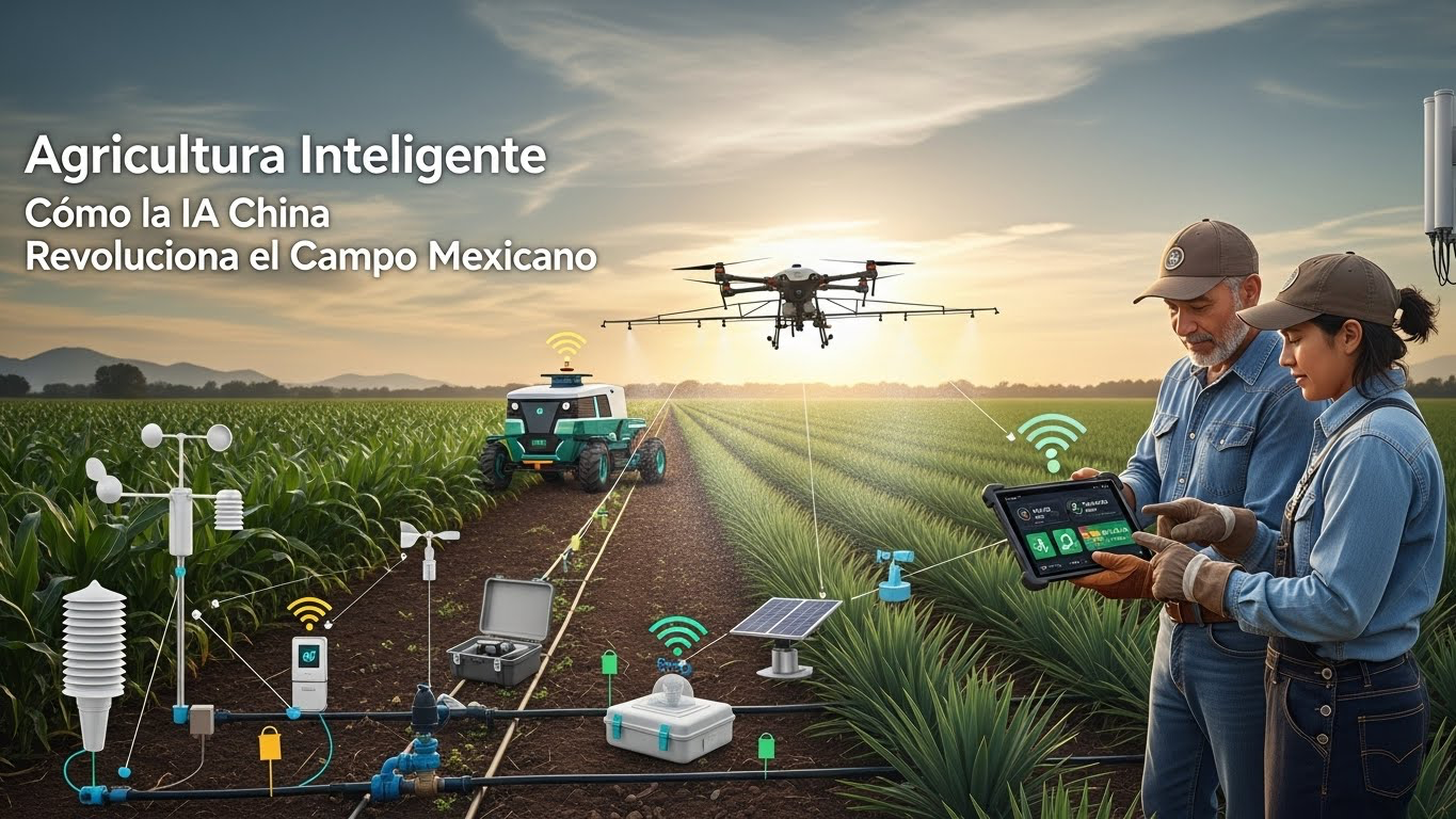 Agricultura Inteligente, Cómo la IA China Revoluciona el Campo Mexicano