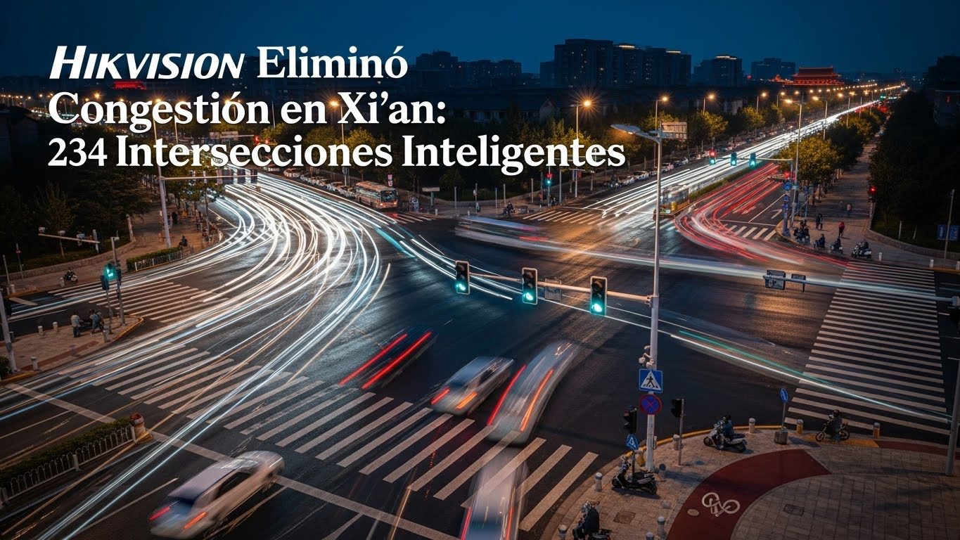 Hikvision Eliminó Congestión en Xi’an, 234 Intersecciones Inteligentes