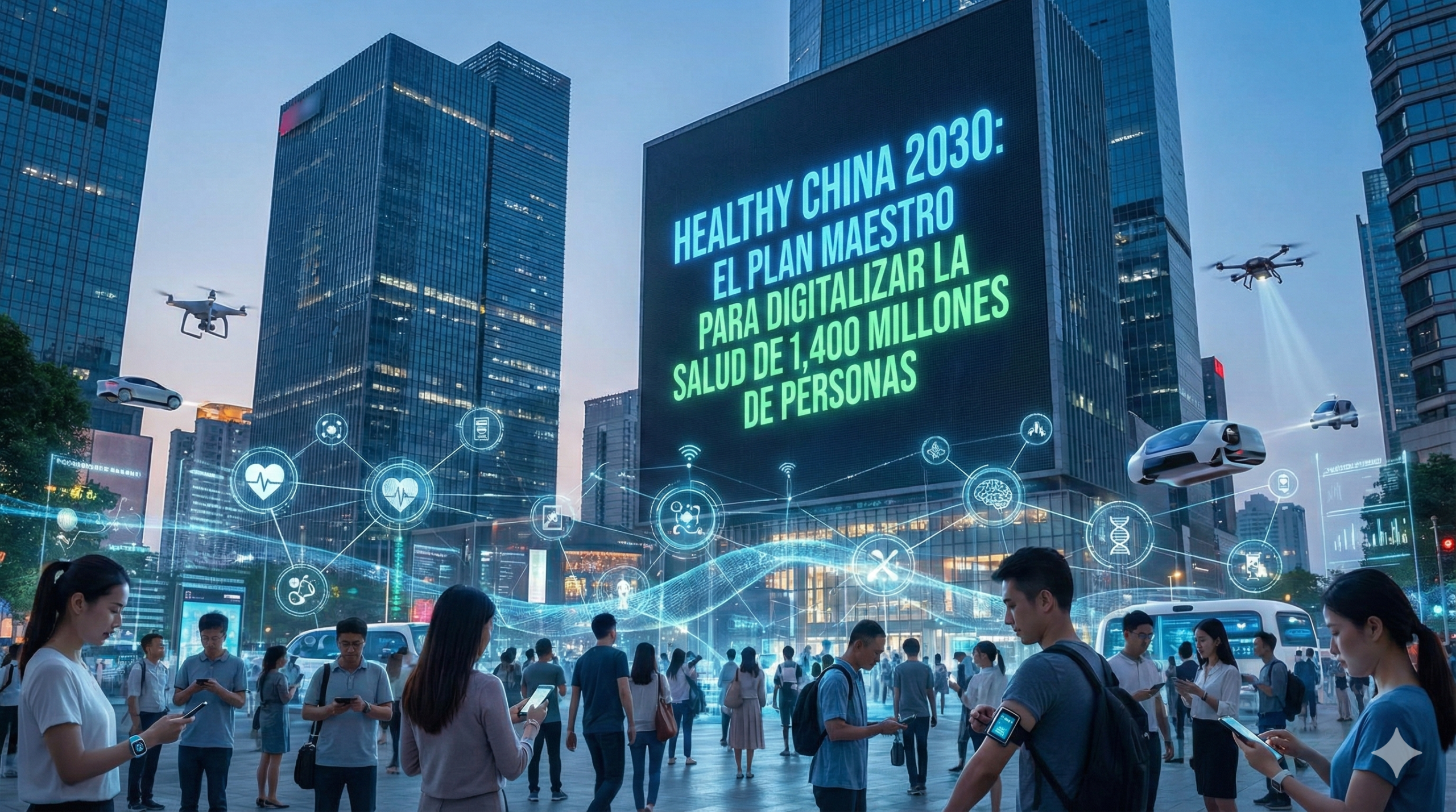 Healthy China 2030, El Plan Maestro para Digitalizar la Salud de 1,400 Millones de Personas