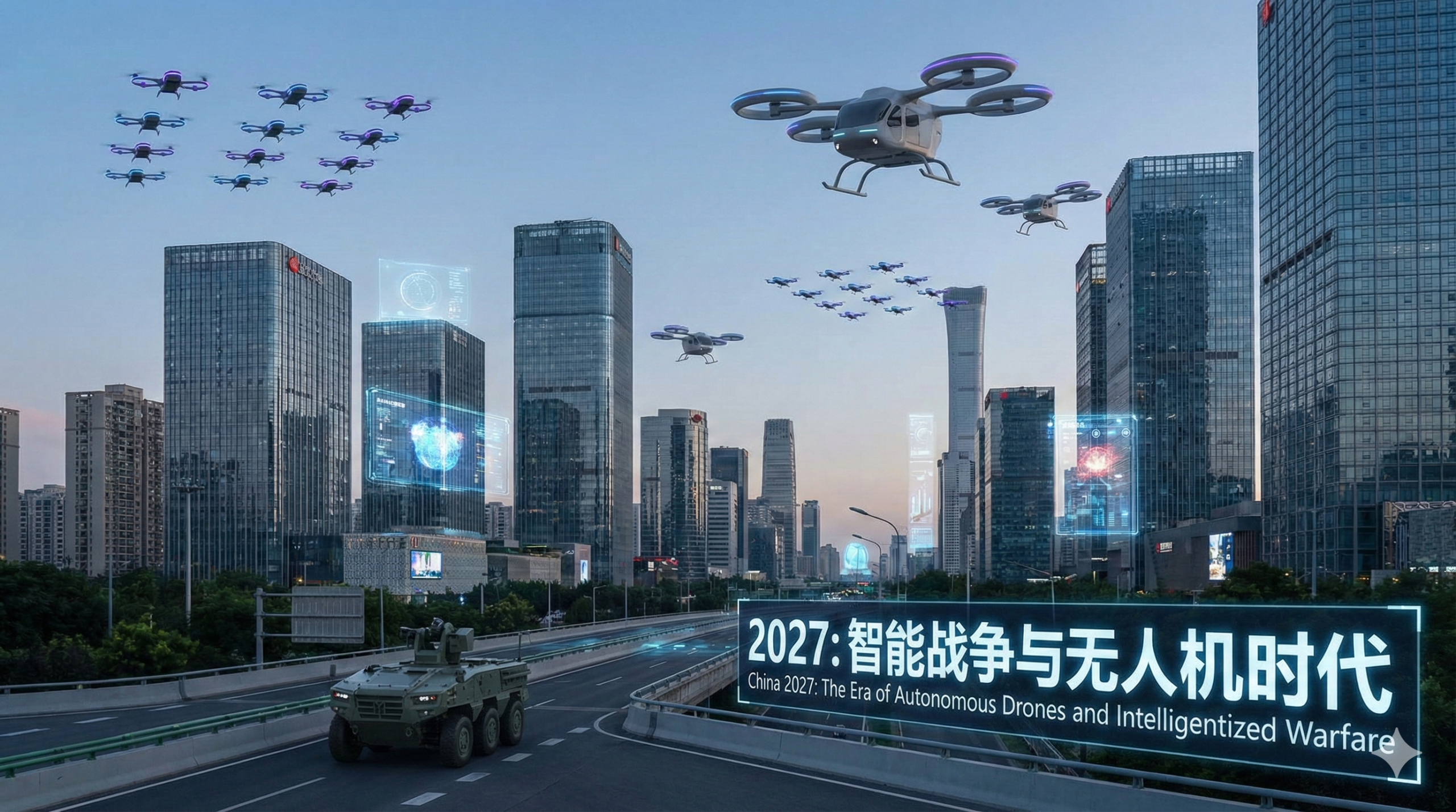 China 2027, La Era de los Drones Autónomos y la Guerra Inteligentizada