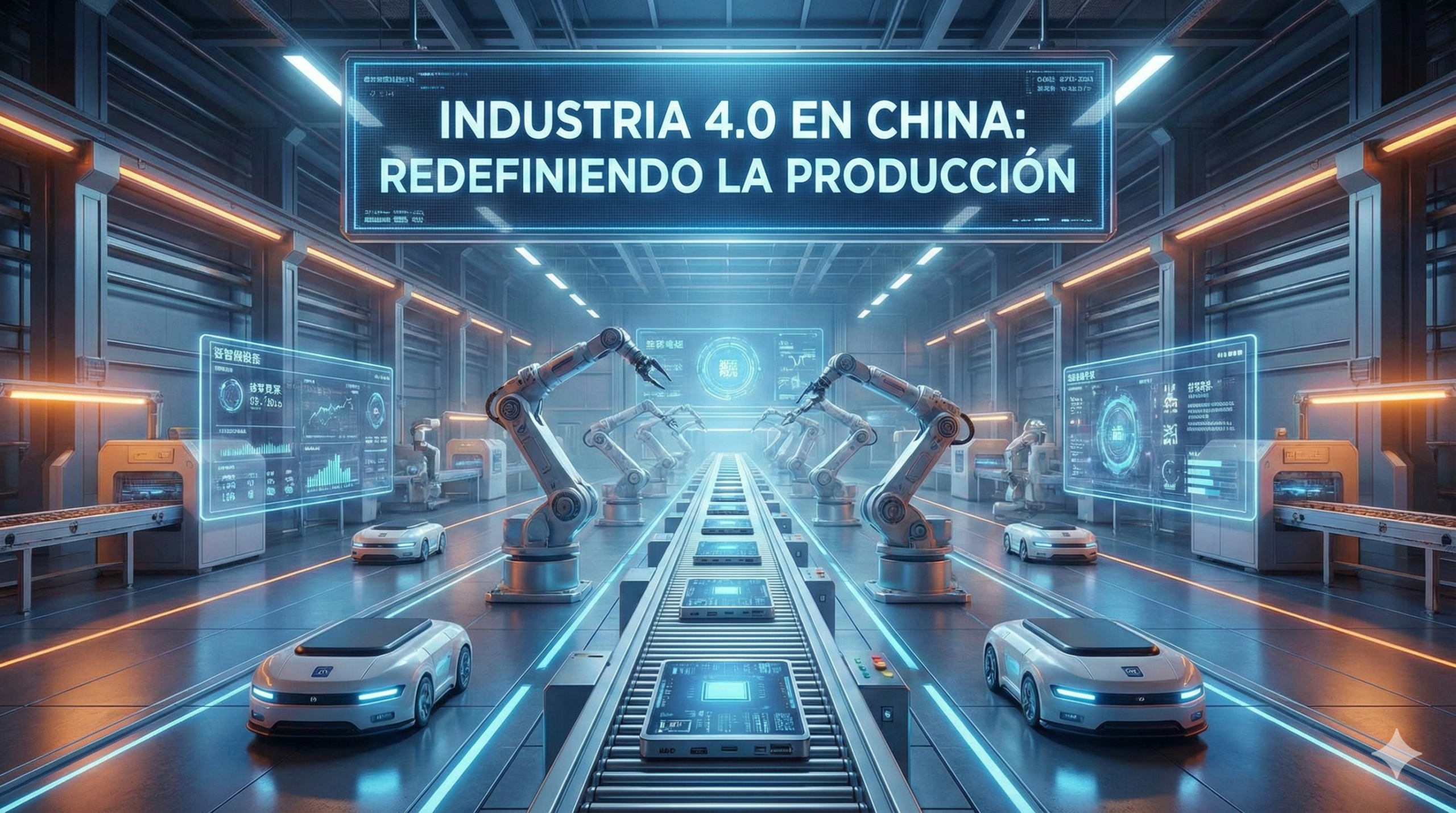 Industria 4.0 en China, Manufactura Inteligente que Redefine la Producción