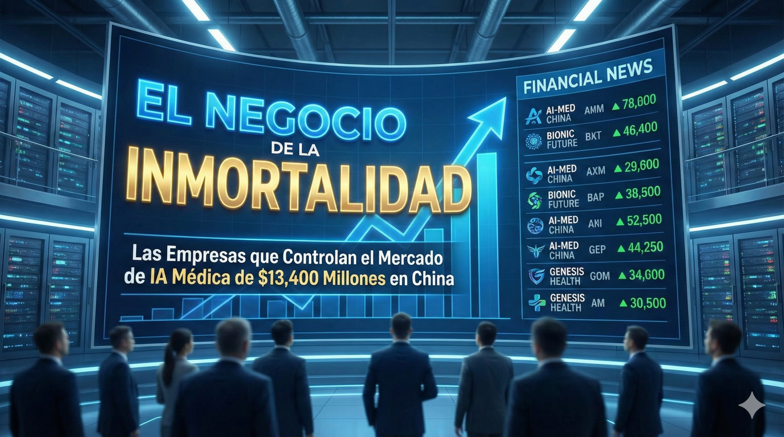 El Negocio de la Inmortalidad, Las Empresas que Controlan el Mercado de IA Médica de $13,400 Millones en China