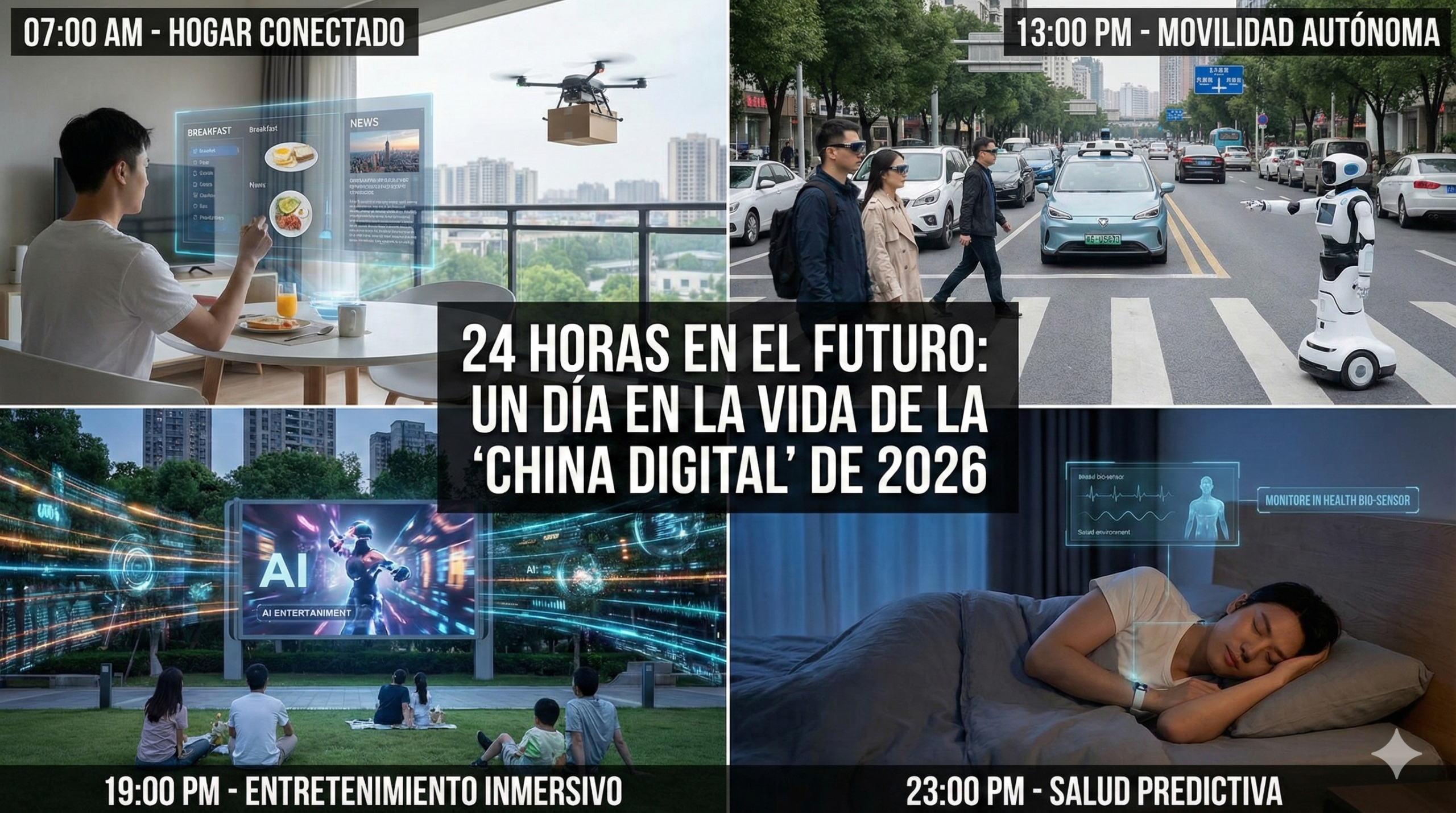 24 Horas en el Futuro, Un Día en la Vida de la “China Digital” de 2026