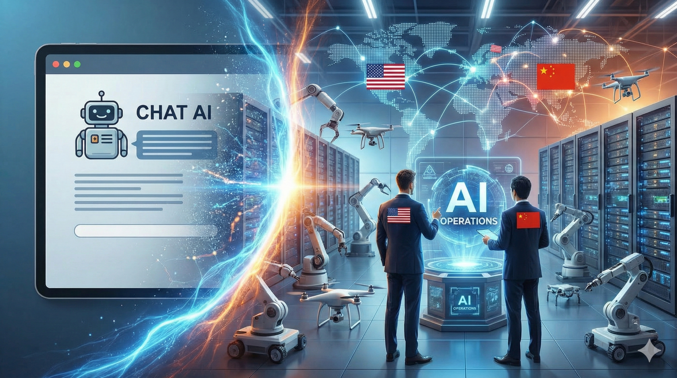 Agentes de IA, el salto de “chat” a “operación” que China y USA ya están usando