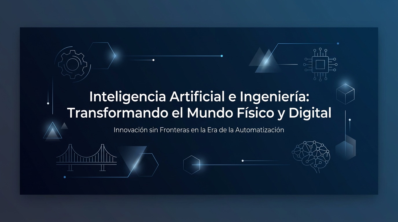 Inteligencia Artificial e Ingeniería, Transformando el Mundo Físico y Digital