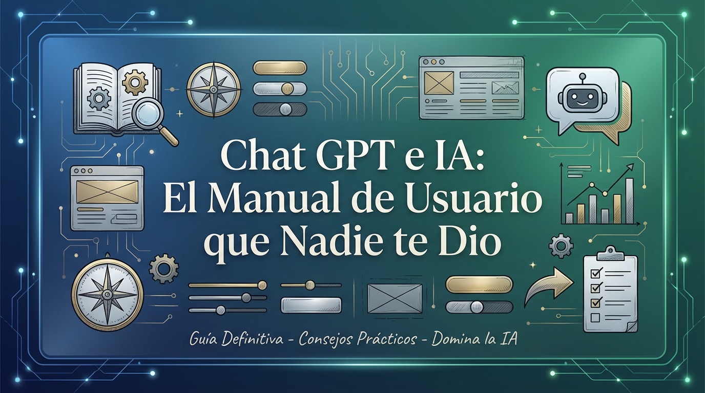 Chat GPT e IA, El Manual de Usuario que Nadie te Dio
