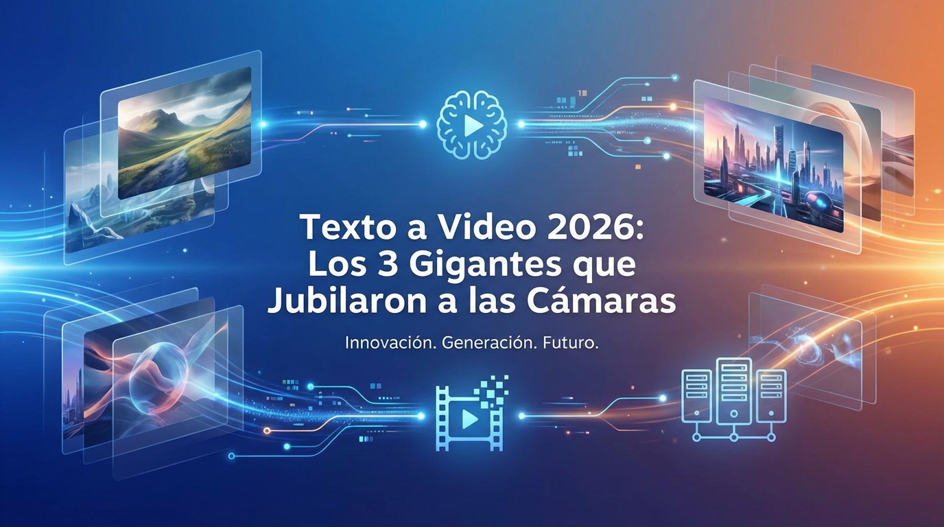 Texto a Video 2026, Los 3 Gigantes que Jubilaron a lasCámaras