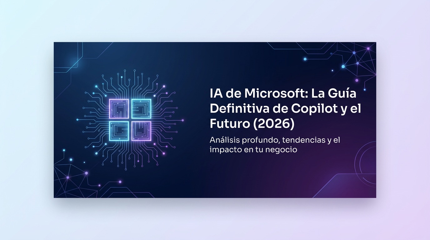 IA de Microsoft, La GuíaDefinitiva de Copilot y elFuturo (2026)
