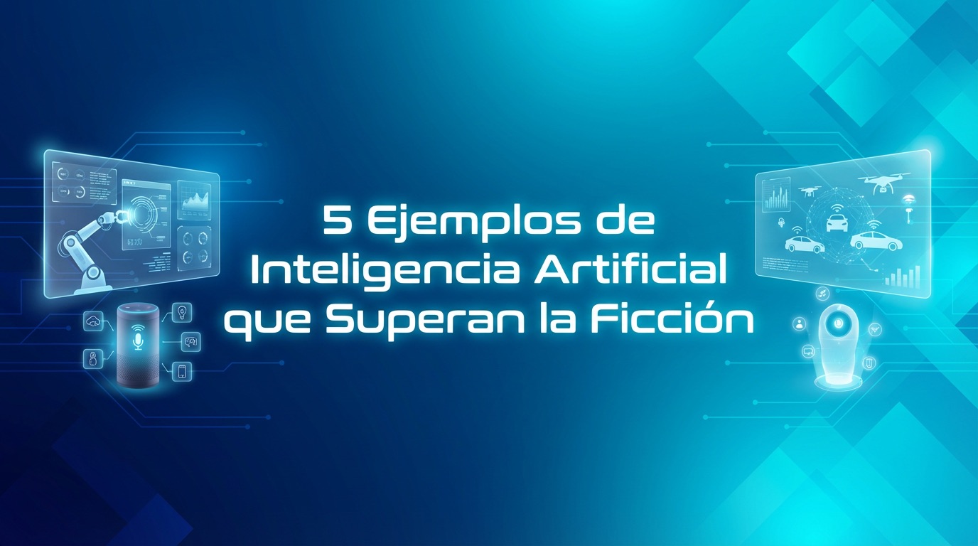 5 Ejemplos deInteligencia Artificialque Superan la Ficción