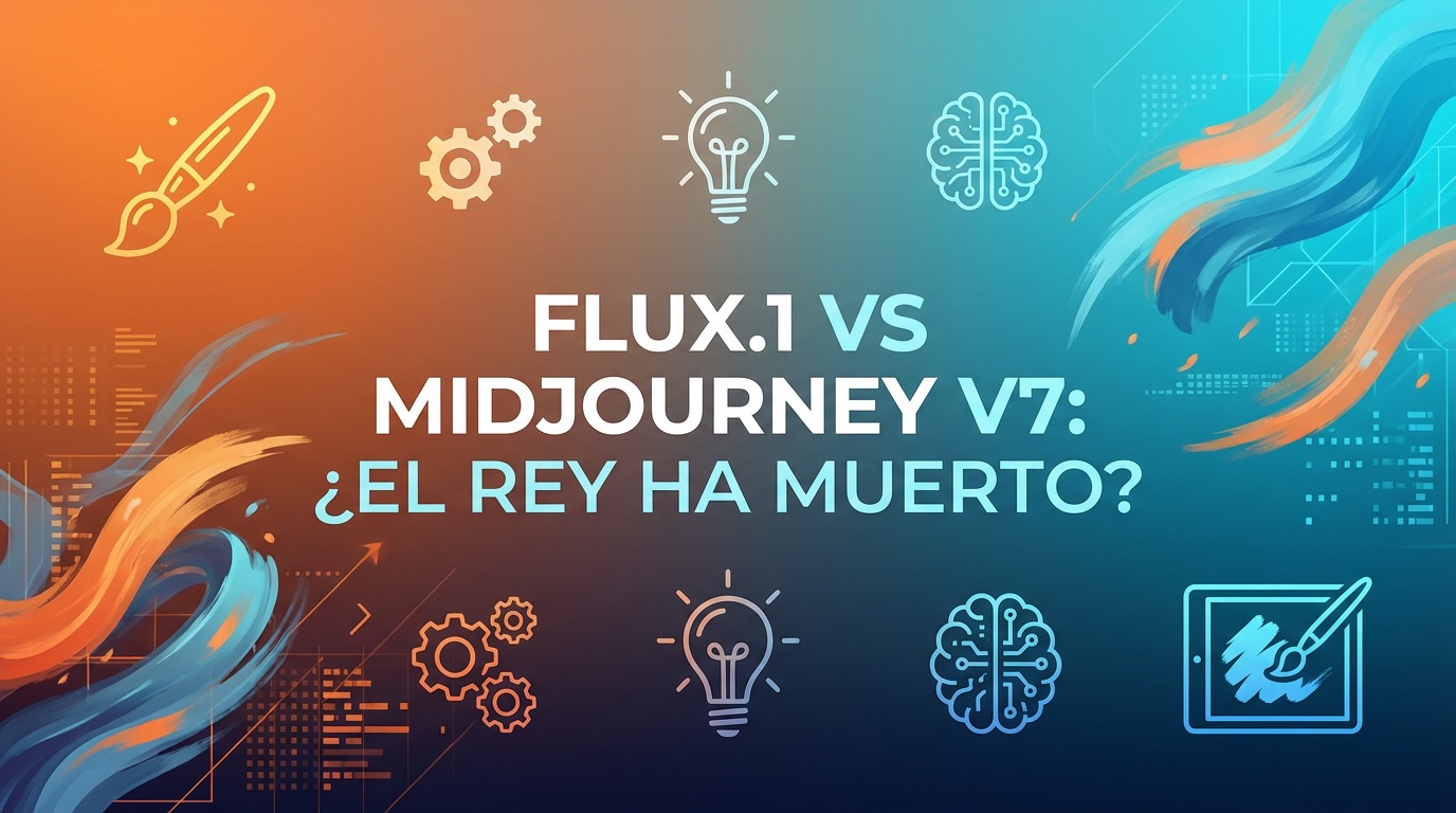 Flux.1 vs Midjourney v7: ¿El Rey ha muerto?