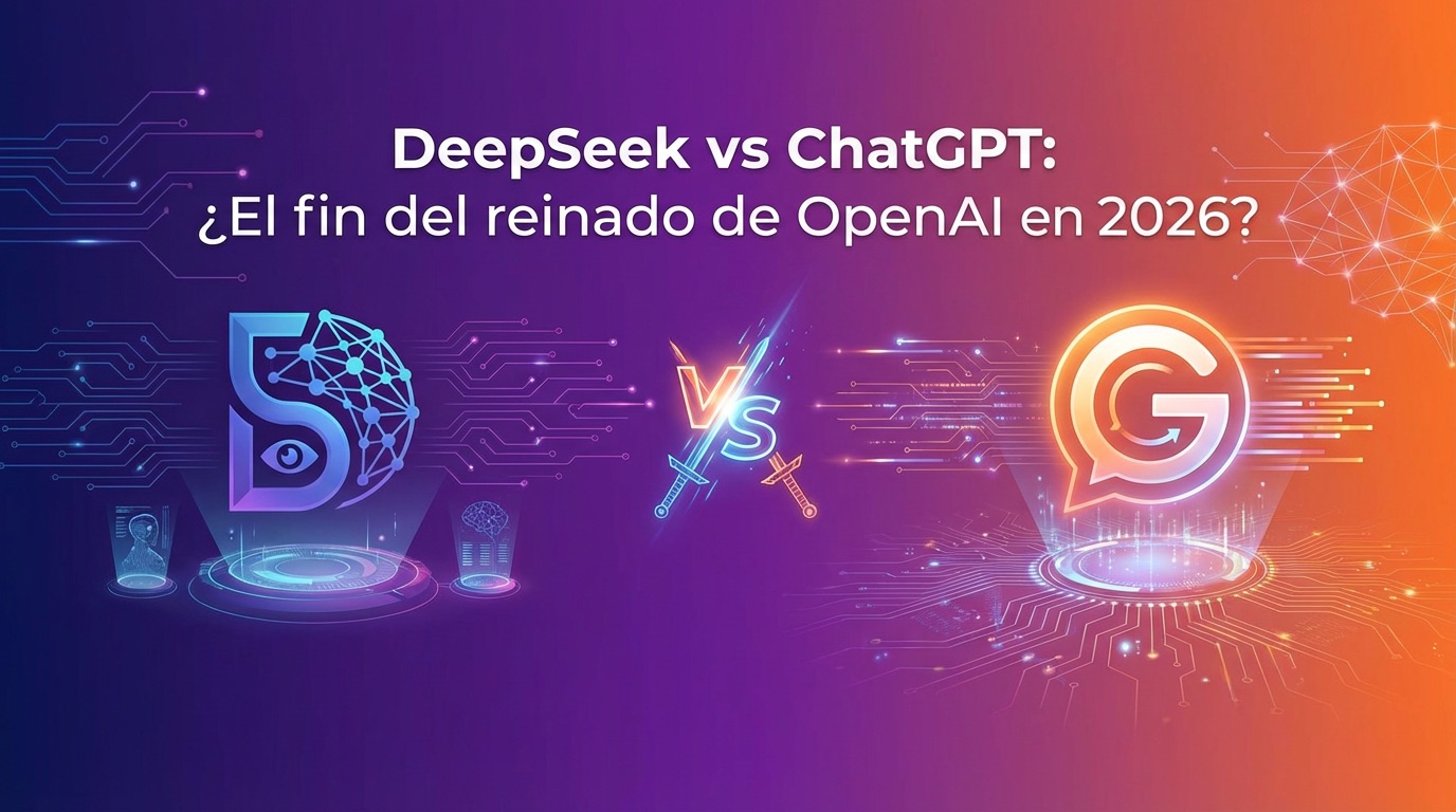 DeepSeek vs ChatGPT, ¿El fin del reinado de OpenAl en 2026?