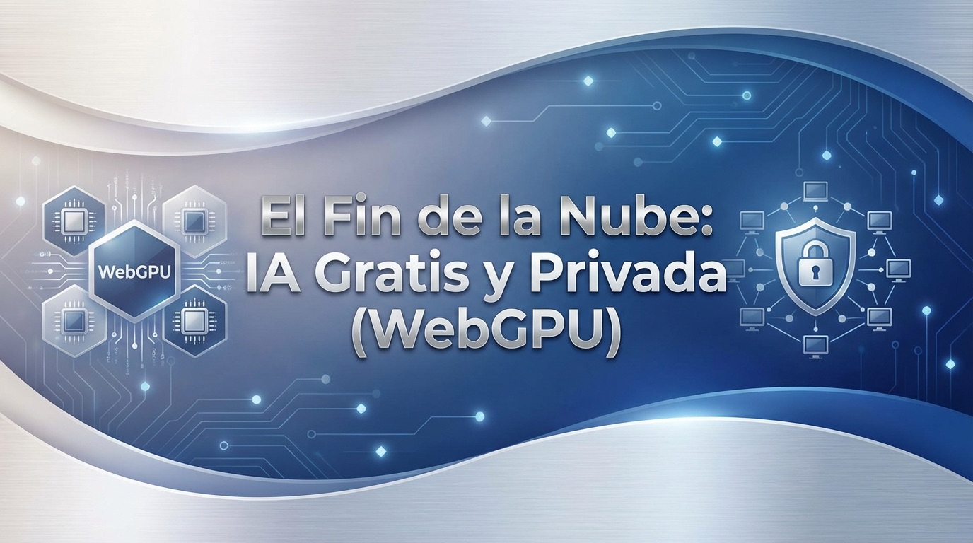 El Fin de la Nube, IA Gratis y Privada(WebGPU)