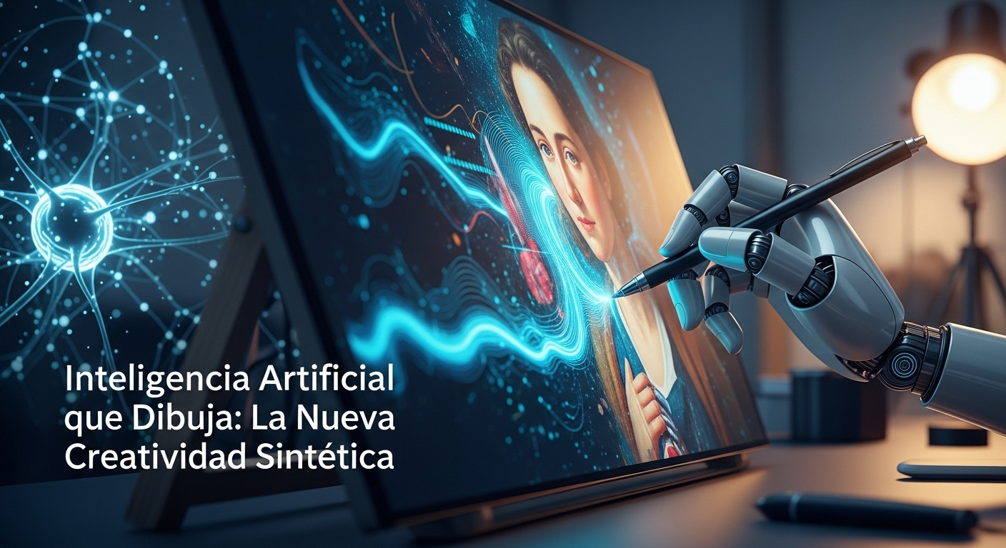 Inteligencia Artificial que Dibuja, La Nueva Creatividad Sintética