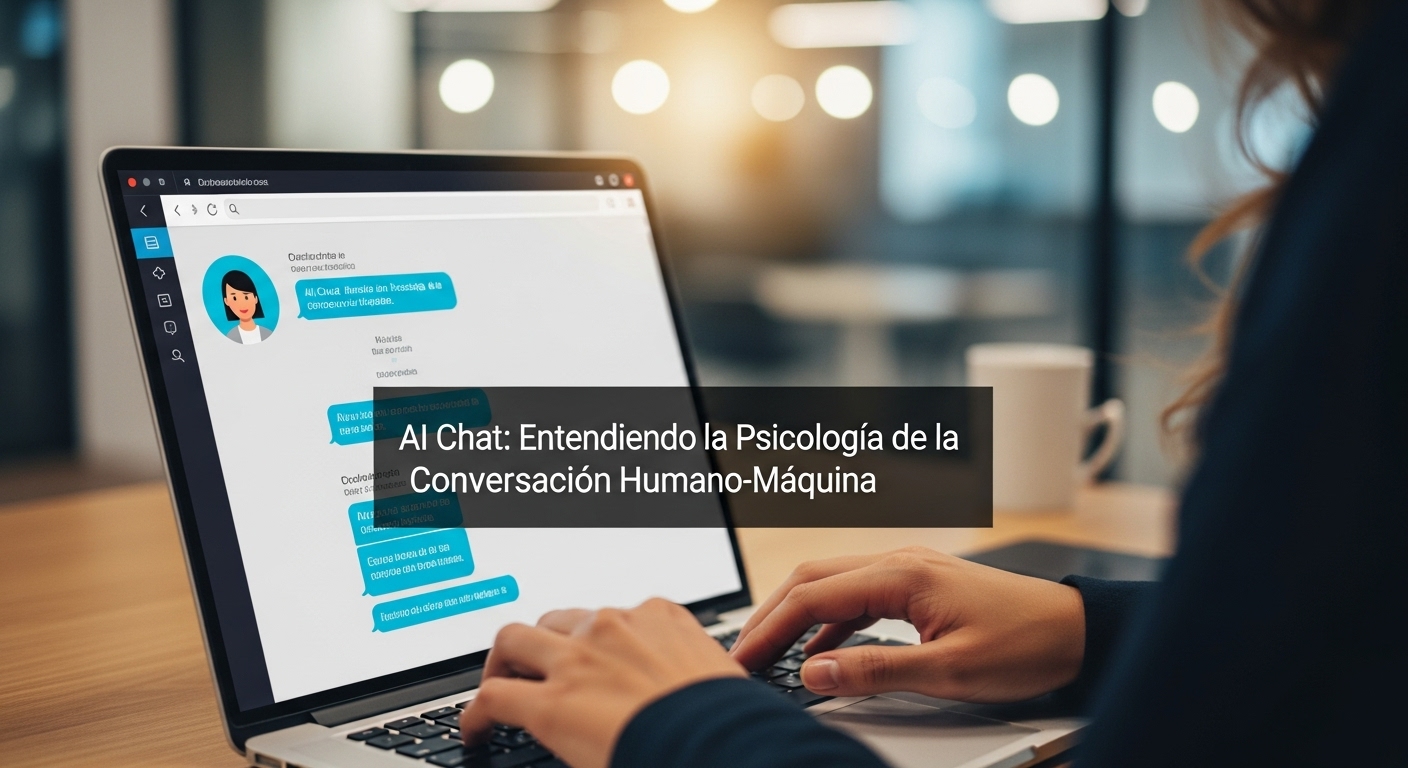 Chat de IA,  Entendiendo la Psicología de la Conversación Máquina-Humano