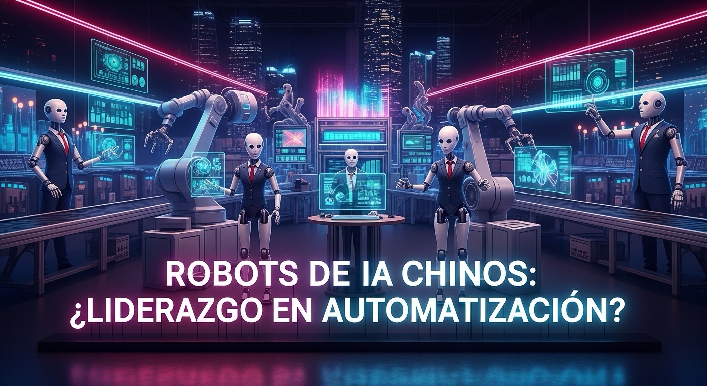 Robots con IA China: ¿Liderazgo en la Automatización?