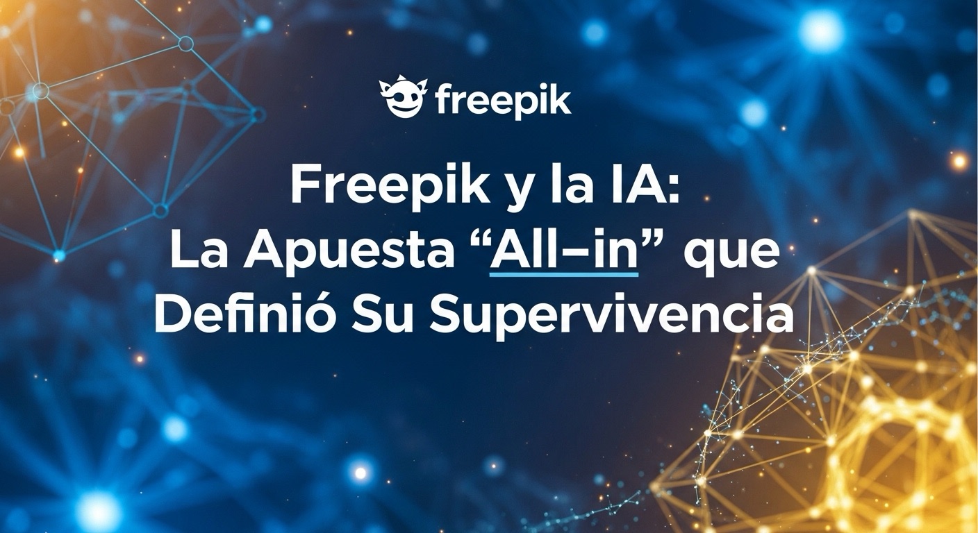 Freepik y la IA: La Apuesta ‘All-in’ que Definió su Supervivencia