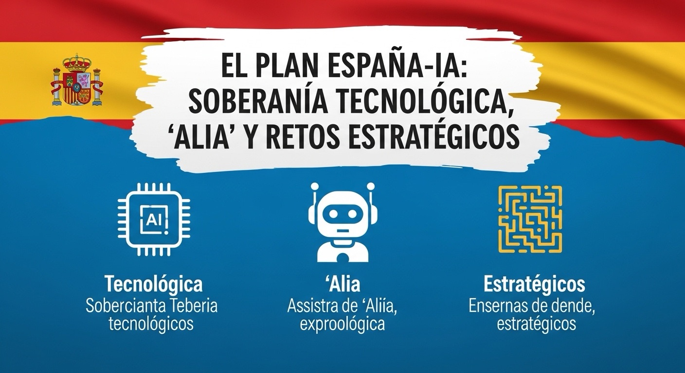 El Plan España-IA: Soberanía Tecnológica, ‘Alia’ y Retos Estratégicos