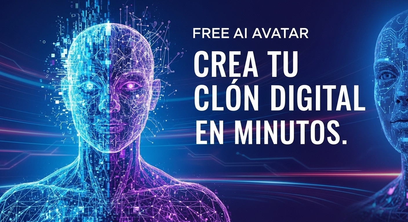 ¿Avatar IA GRATIS? ¡Crea tu clon digital en minutos!