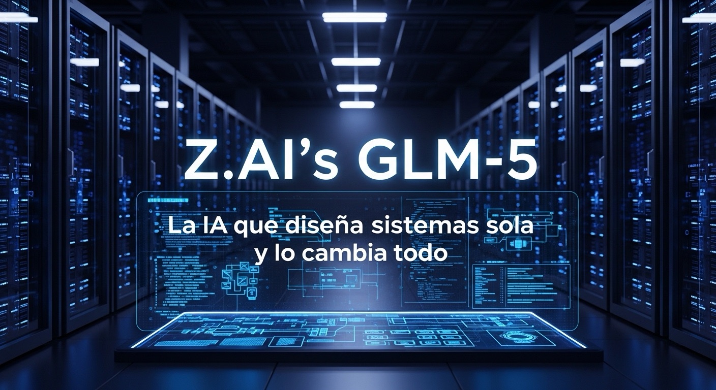 GLM-5 de Z.AI: La IA que Diseña Sistemas Sola y Cambia Todo