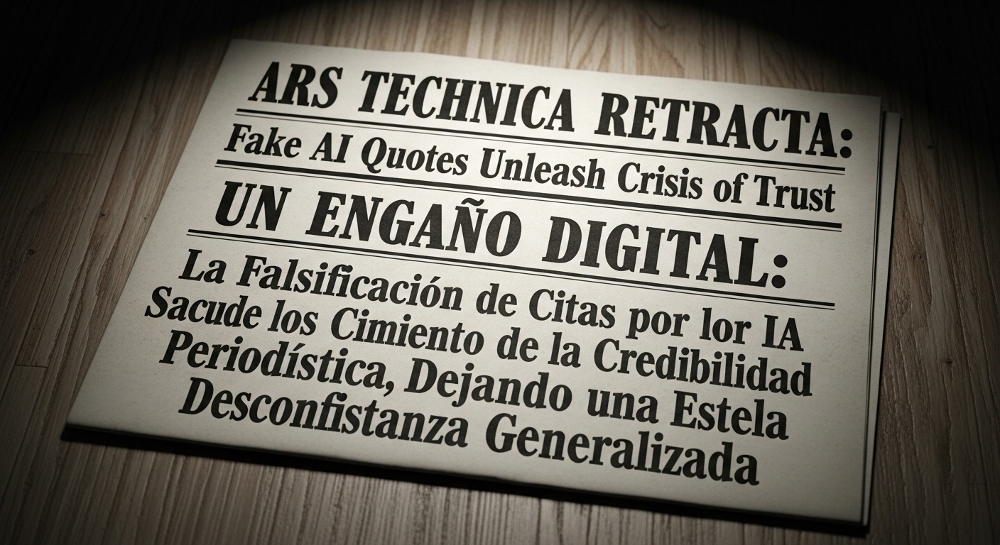 Ars Technica Retracta: Citas Falsas con IA Desatan la Crisis de Confianza