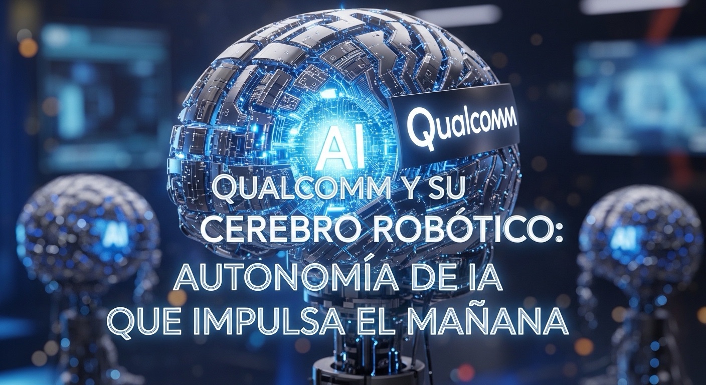 Qualcomm y su Cerebro Robótico: Autonomía IA que Impulsa el Mañana