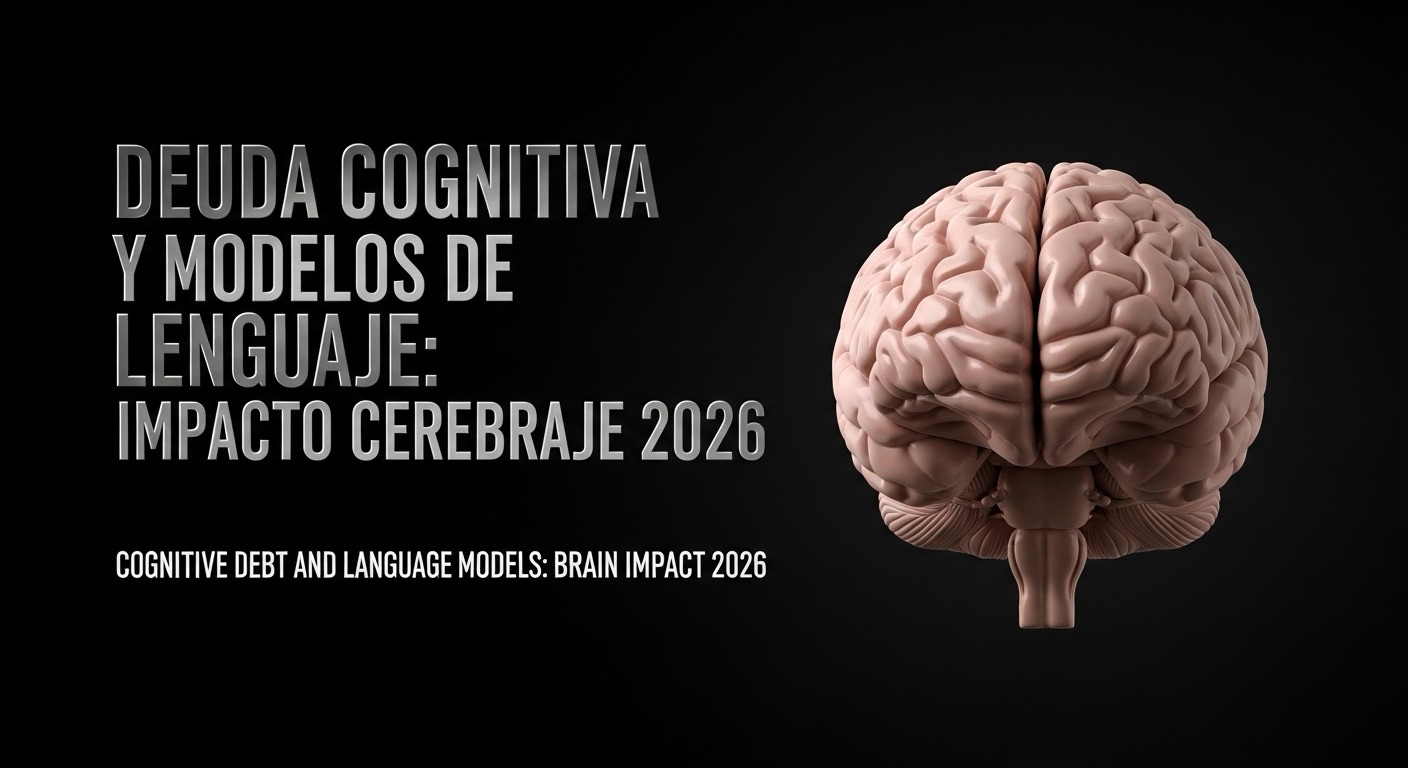 Deuda Cognitiva y Modelos de Lenguaje: Impacto Cerebral 2026