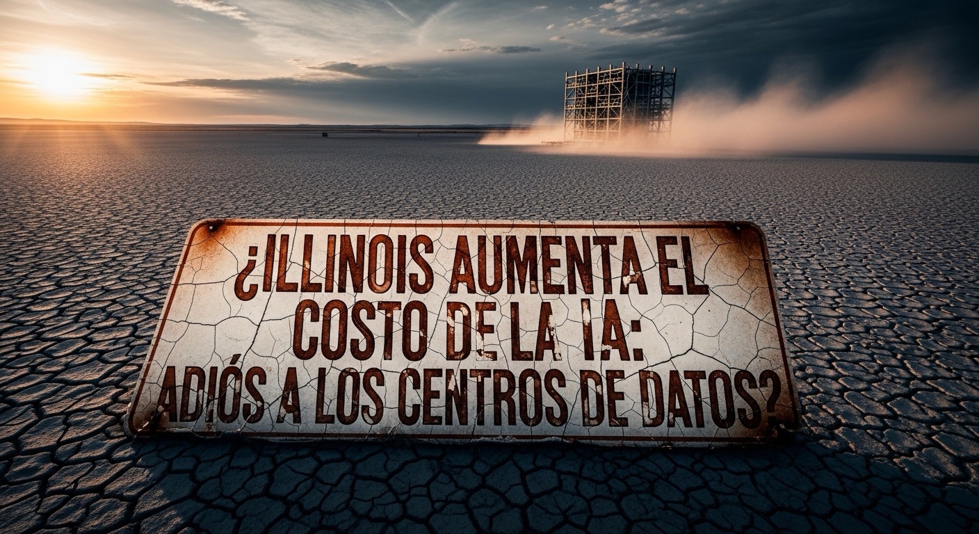 Illinois Eleva el Costo de la IA: ¿Adiós a los Centros de Datos?