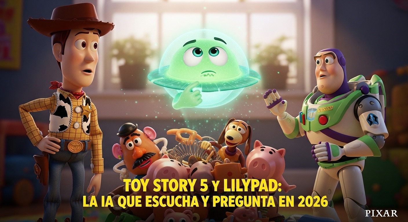 Toy Story 5 y Lilypad: La IA que Escucha y Cuestiona en 2026