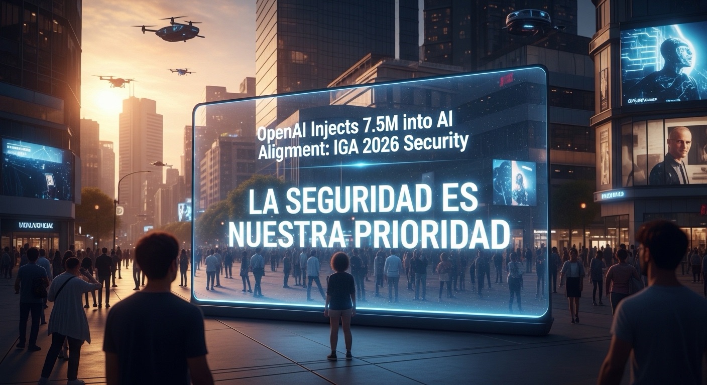 OpenAI Inyecta 7.5M en Alineación de IA: Seguridad IGA 2026