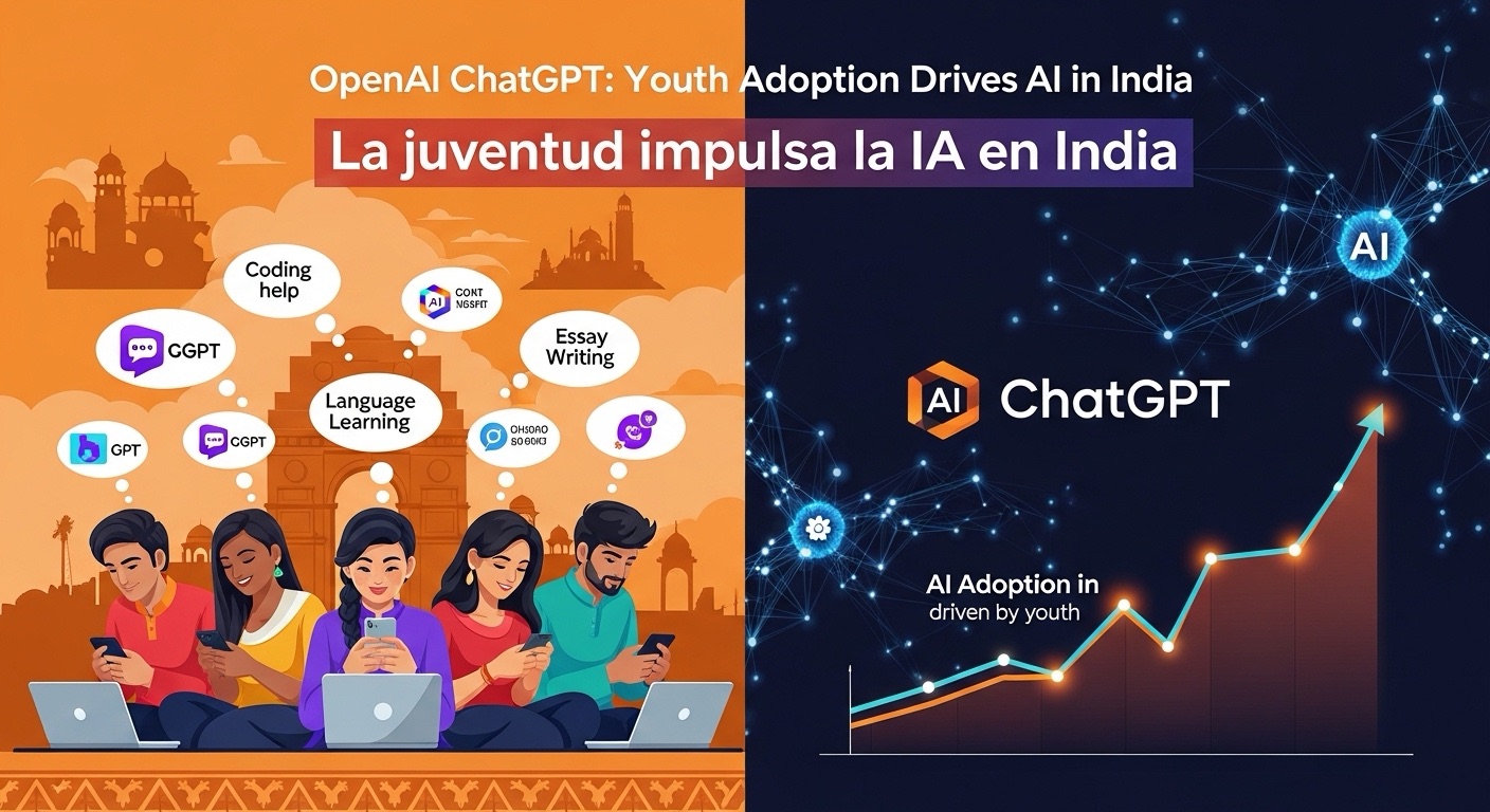 OpenAI ChatGPT: Adopción Joven Impulsa la IA en India