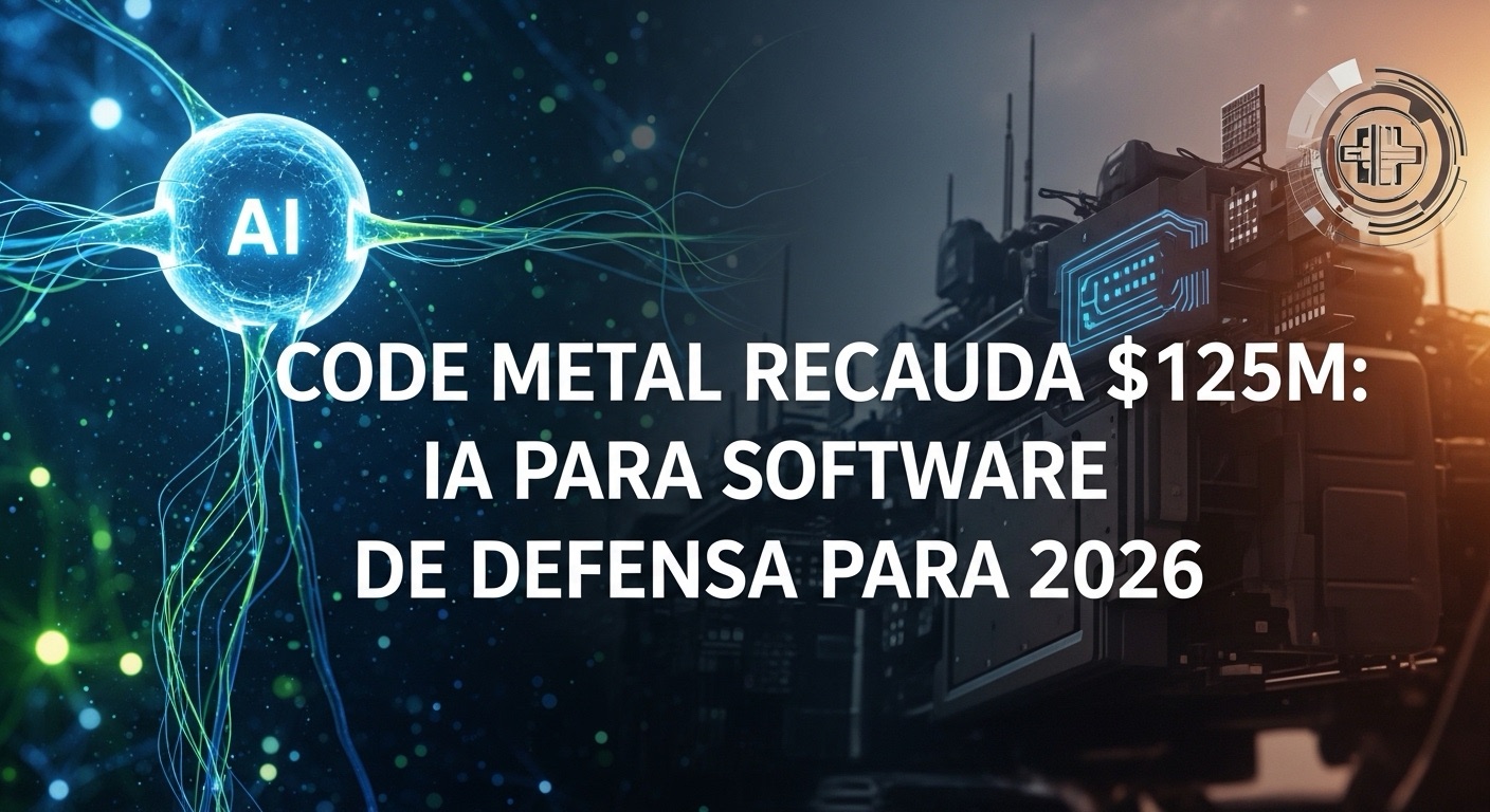 Code Metal Recauda $125M: IA para Software de Defensa en 2026
