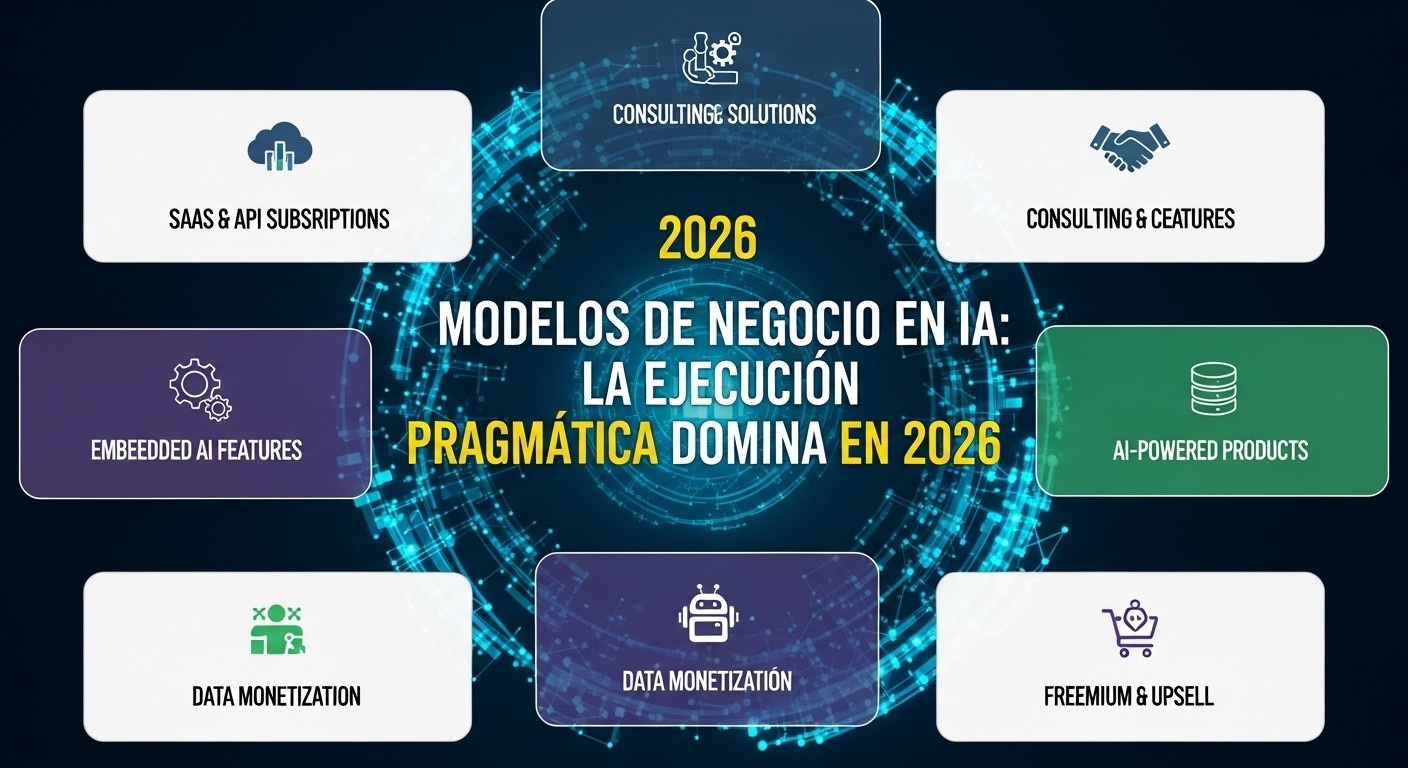Modelos de Negocio en IA: La Ejecución Pragmatista Domina en 2026