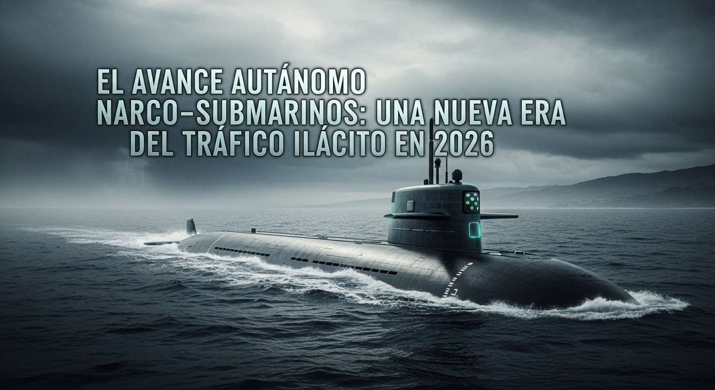 Narcosubmarinos Autónomos: Nueva Era del Tráfico Ilícito en 2026
