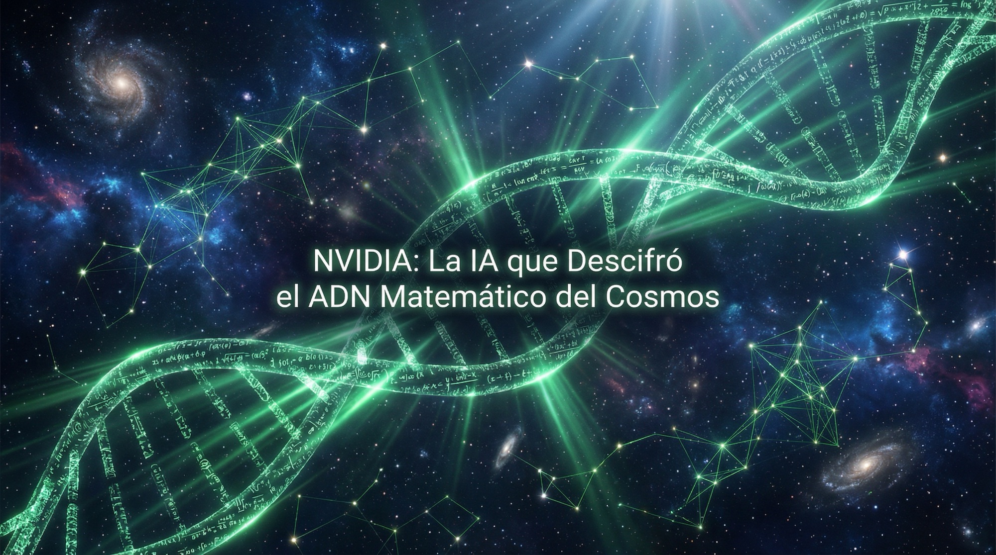 NVIDIA: La IA que Descifró el ADN Matemático del Cosmos