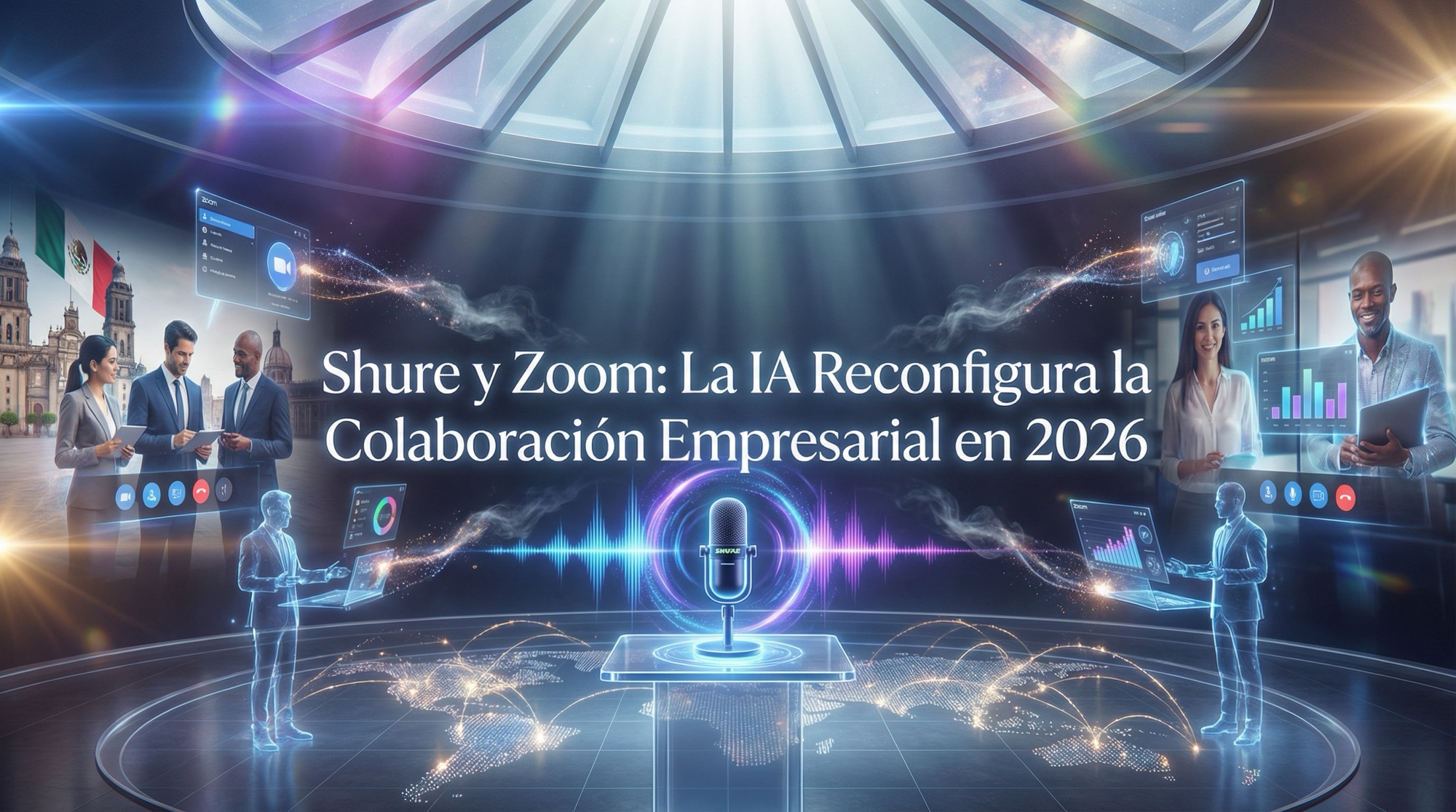Shure y Zoom: La IA Reconfigura la Colaboración Empresarial en 2026