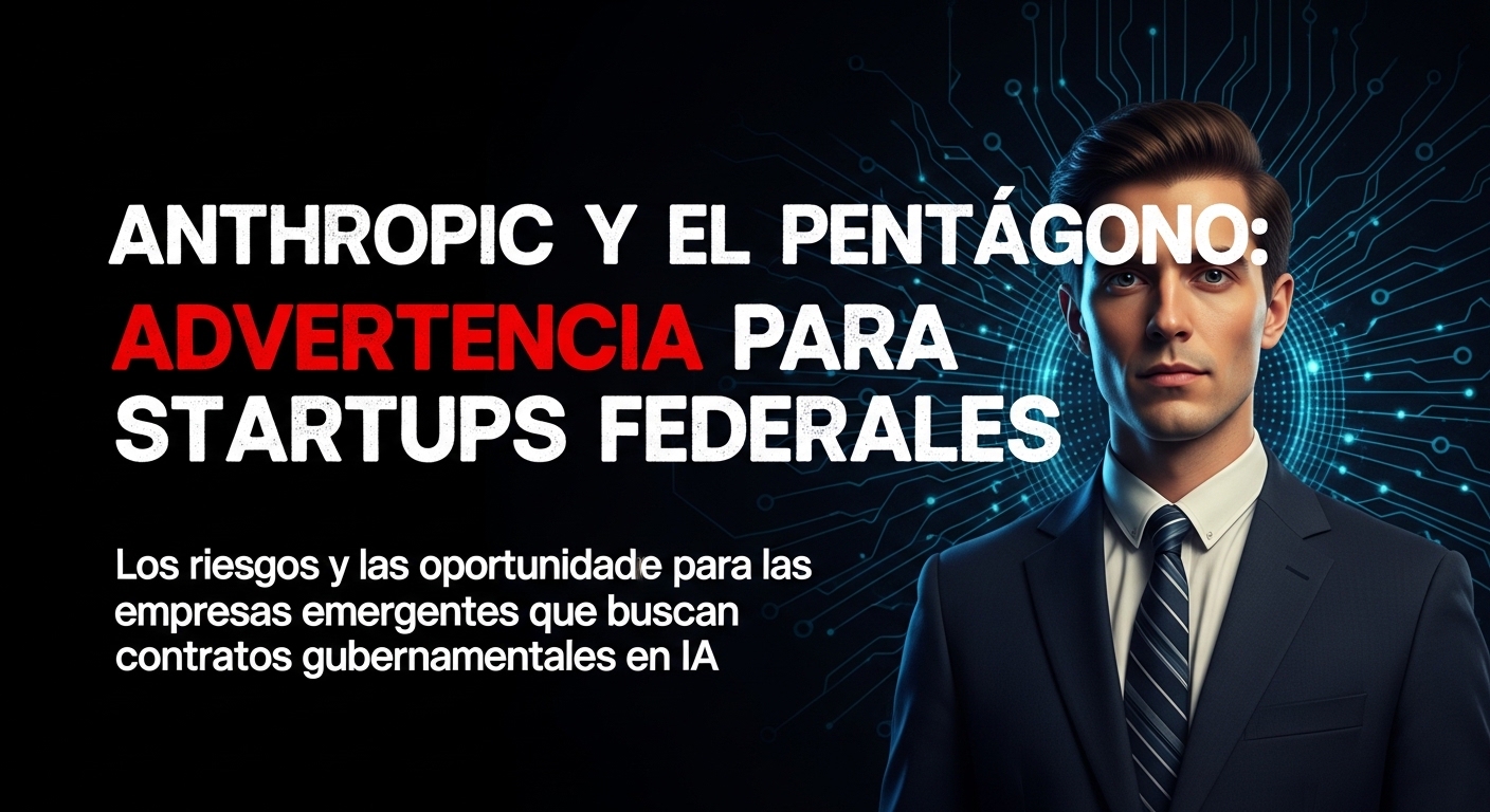 Anthropic y el Pentágono: Advertencia para Startups Federales
