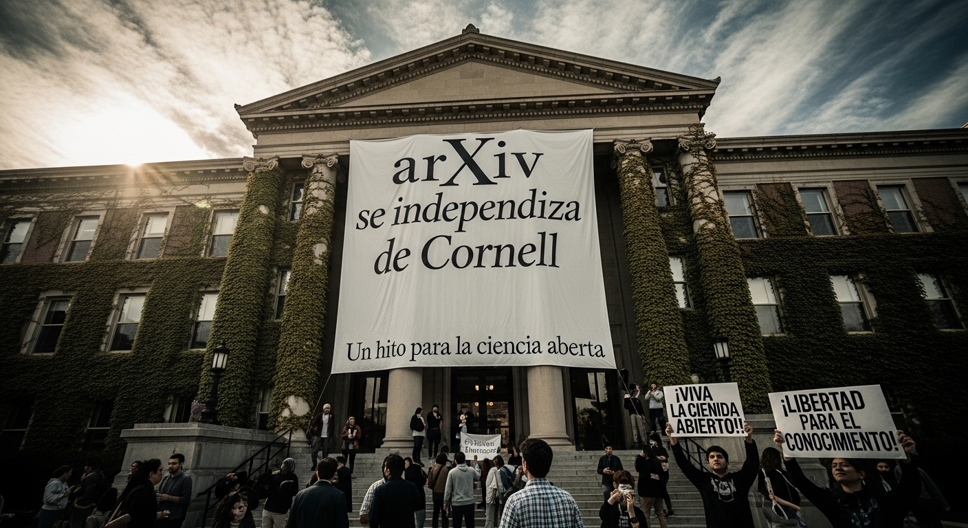 arXiv se independiza de Cornell: Un Hito para la Ciencia Abierta