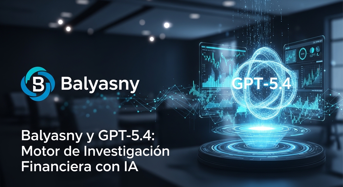 Balyasny y GPT-5.4: Motor de Investigación Financiera con IA