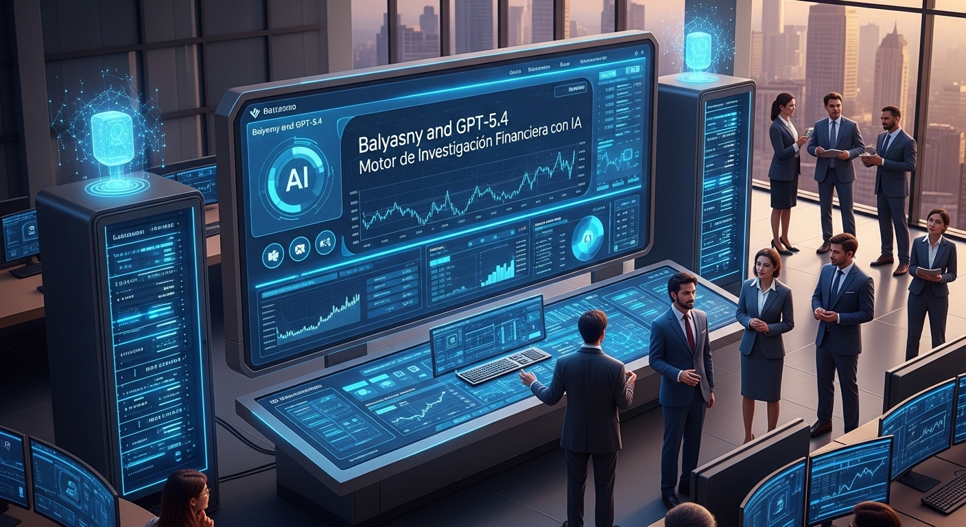 Balyasny y GPT-5.4: Motor de Investigación Financiera con IA