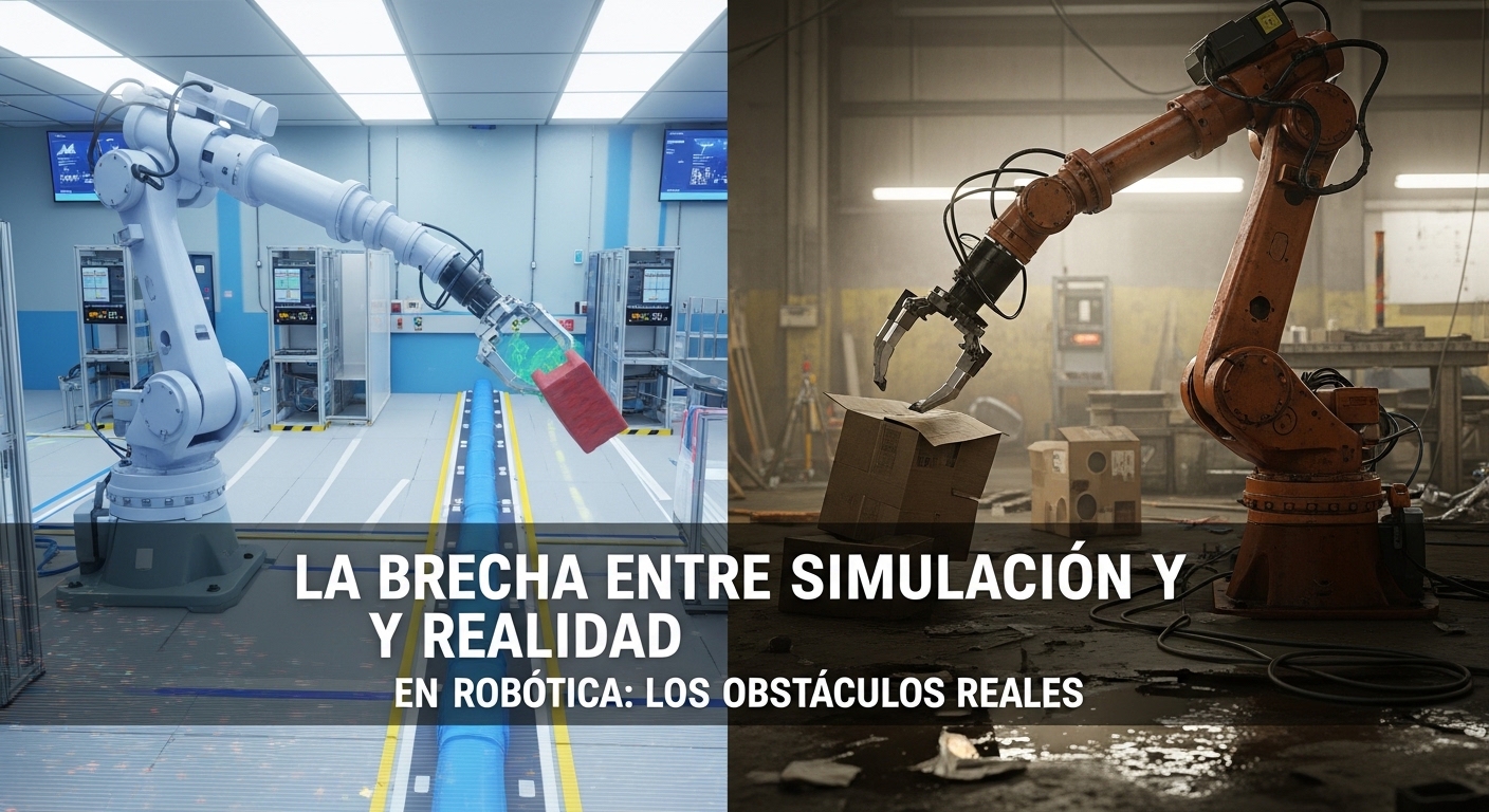 Brecha Simulación-Realidad en Robótica: Los Obstáculos Reales