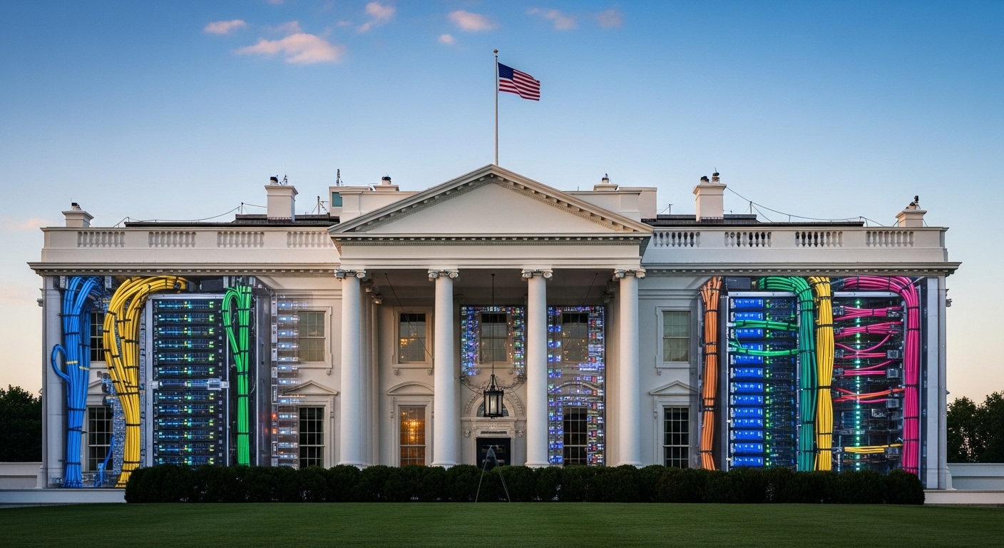 Casa Blanca y Centros de Datos: Imagen sin Compromisos Reales