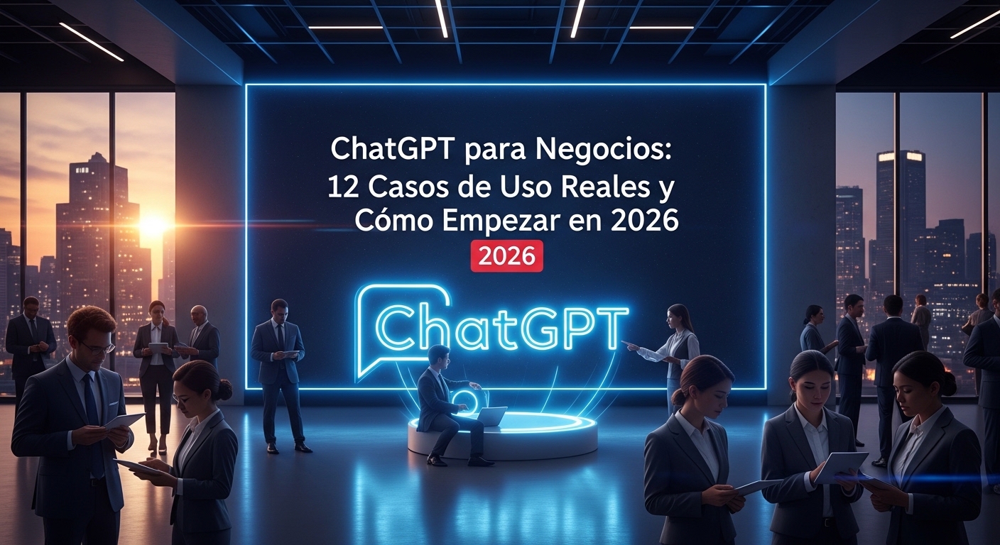 ChatGPT para Empresas: 12 Casos de Uso Reales y Cómo Empezar en 2026