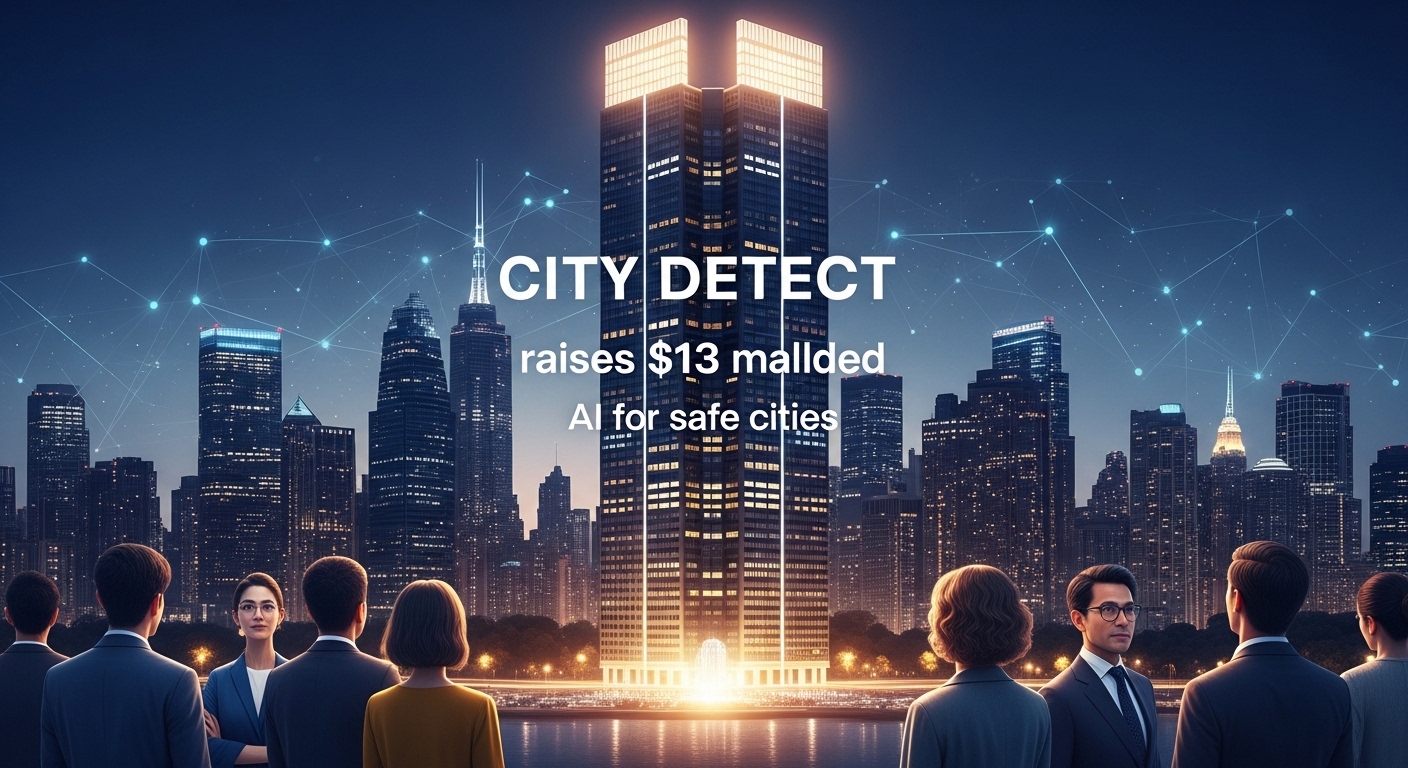 City Detect recauda 13 MDD: IA para ciudades seguras