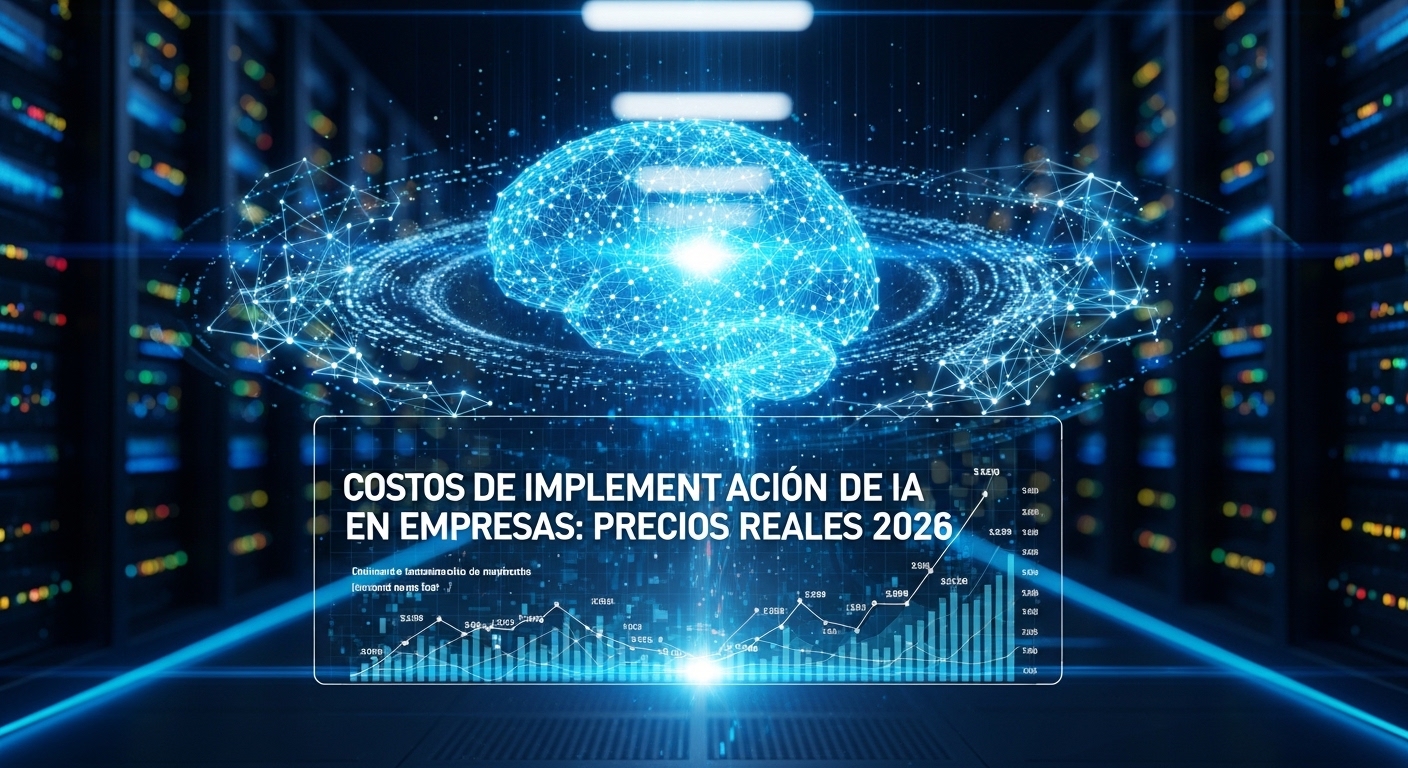 Cuánto Cuesta Implementar IA en una Empresa: Precios Reales 2026
