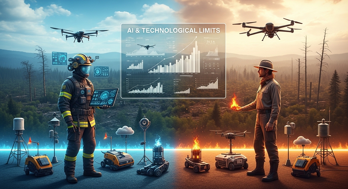 IA y Drones contra Incendios: ¿Dónde está el límite?