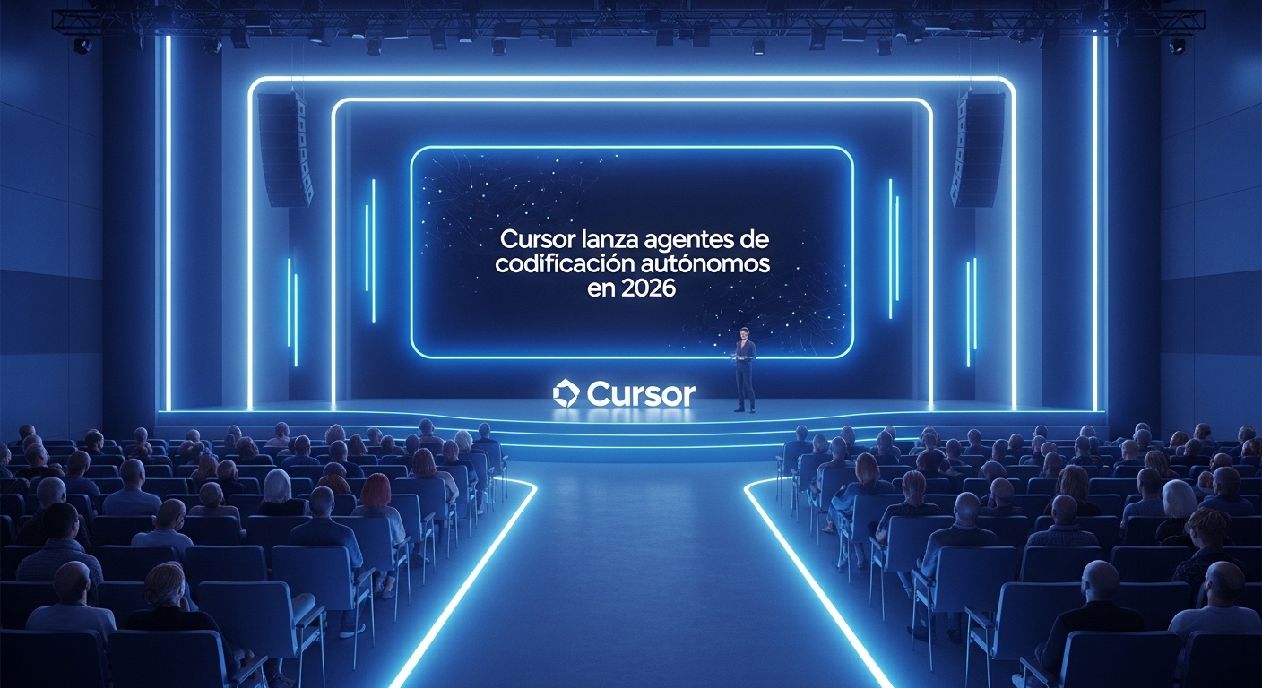 Cursor lanza agentes de codificación autónoma en 2026