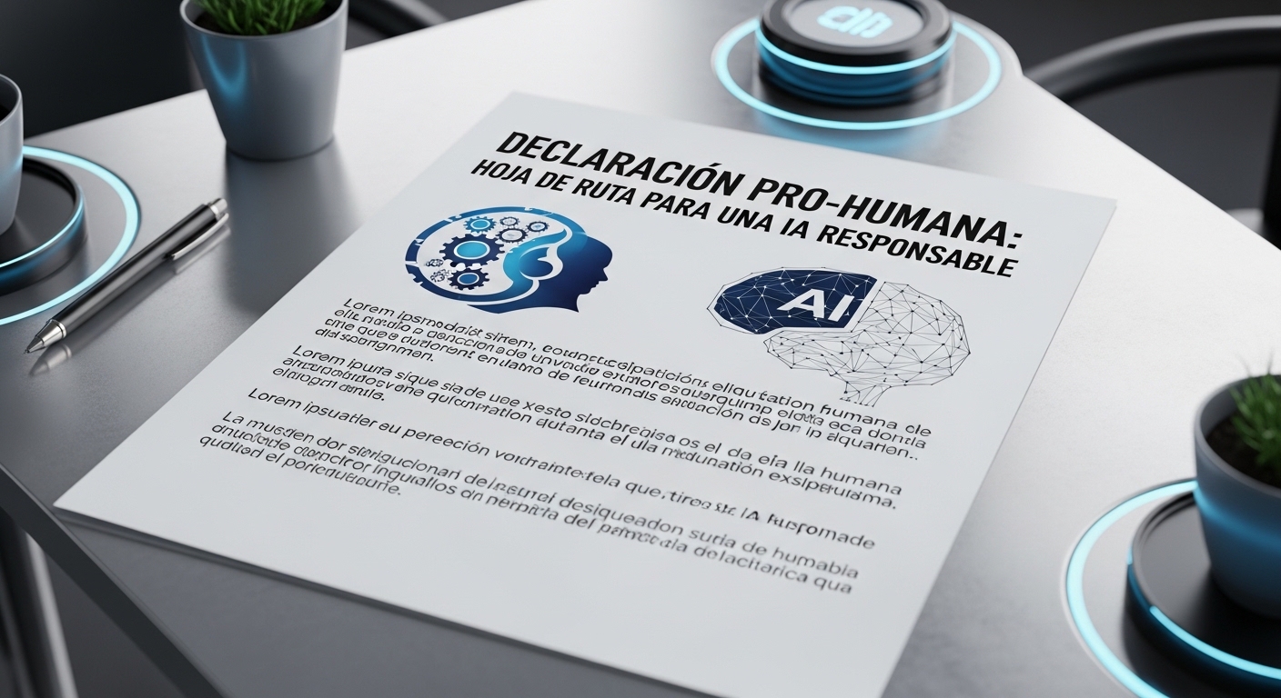 Declaración Pro-Humana: Hoja de Ruta para la IA Responsable